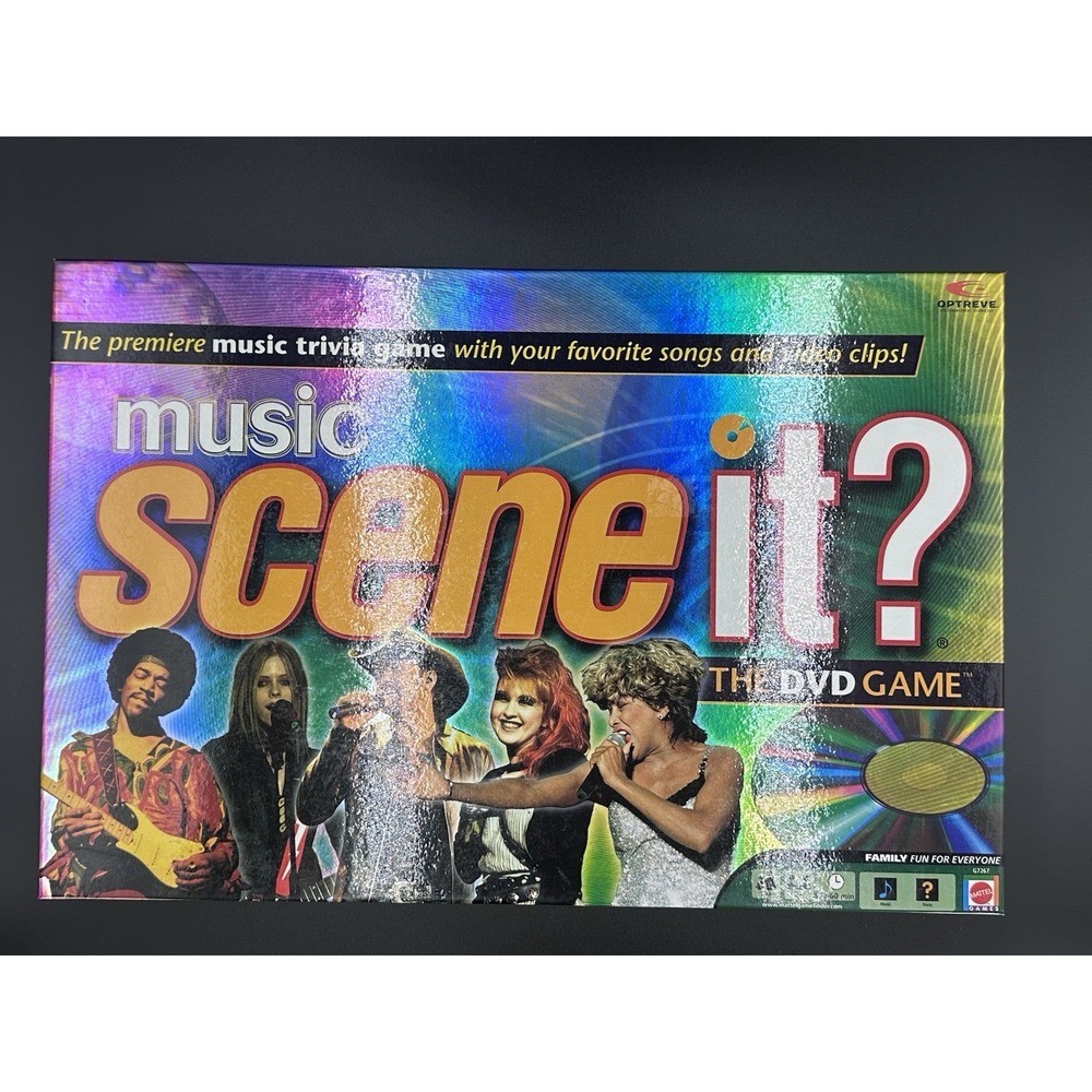 Scene It Music Edition (DVD‎ / HD Video Game)